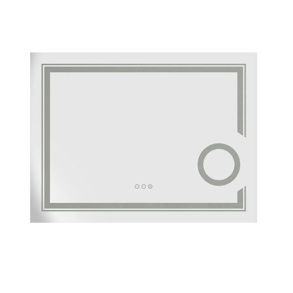 Backlit Wall Bathroom Mirror Makeup LED Vanity Mirror Antifog Magnifying Design